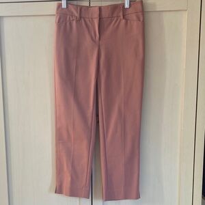 White House Black Market Women's Cropped Pants in Rust